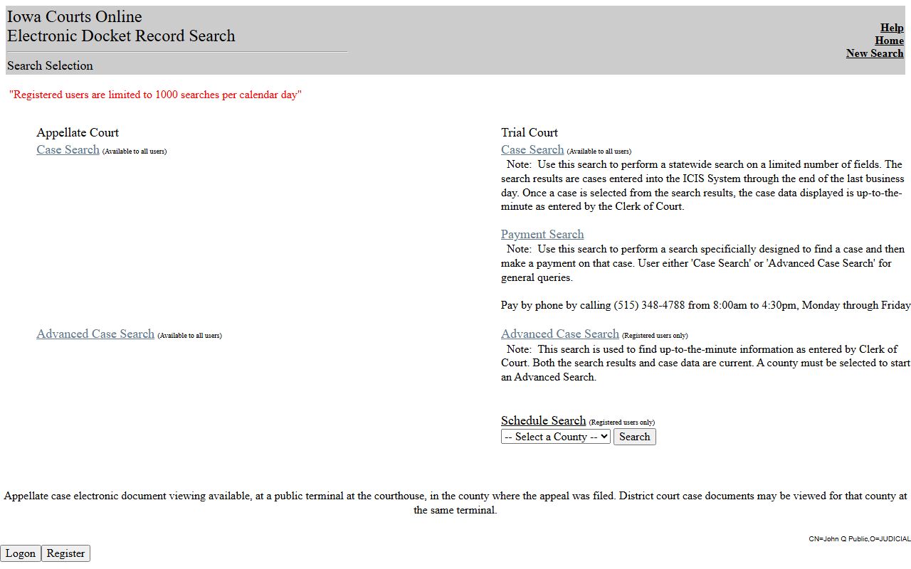Jefferson County booking photos court case search distinction
